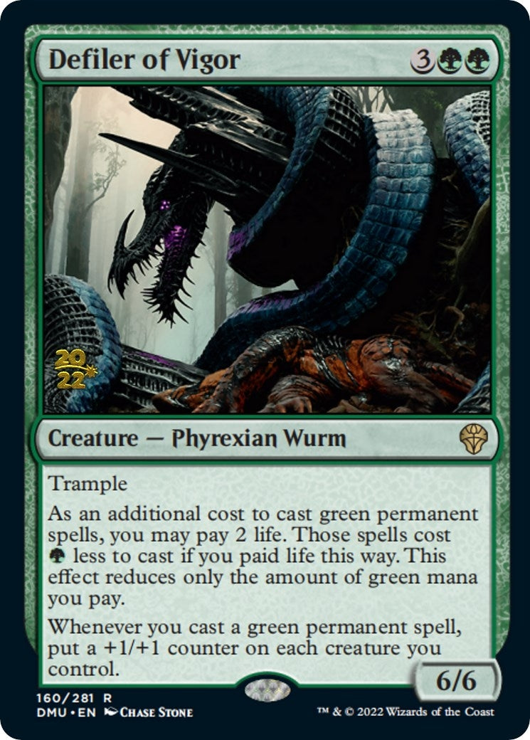 Image for Defiler of Vigor (Prerelease Cards) (160) - Magic: The Gathering