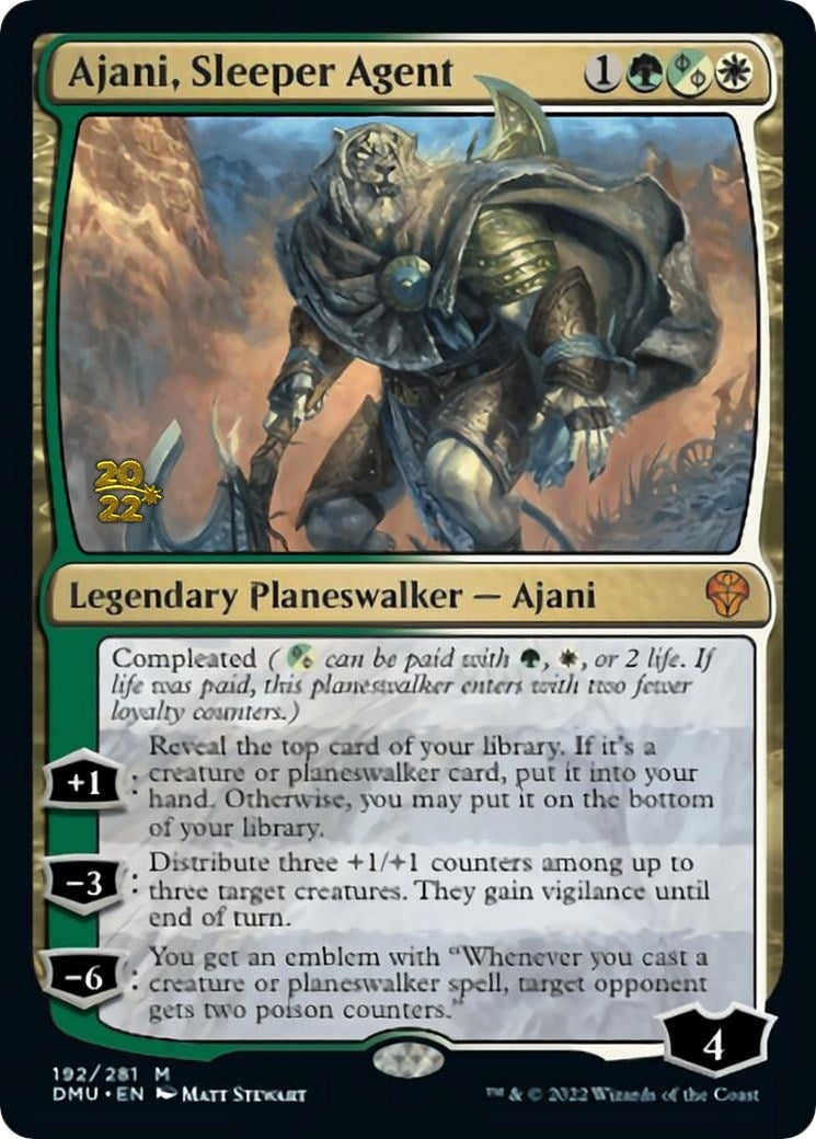 Image for Ajani, Sleeper Agent (Prerelease Cards) (192) - Magic: The Gathering