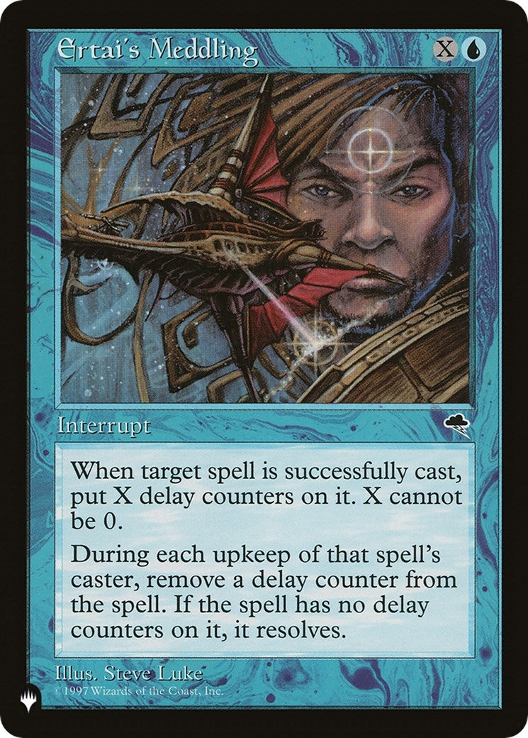 Image for Ertai's Meddling (The List Reprints) - Magic: The Gathering