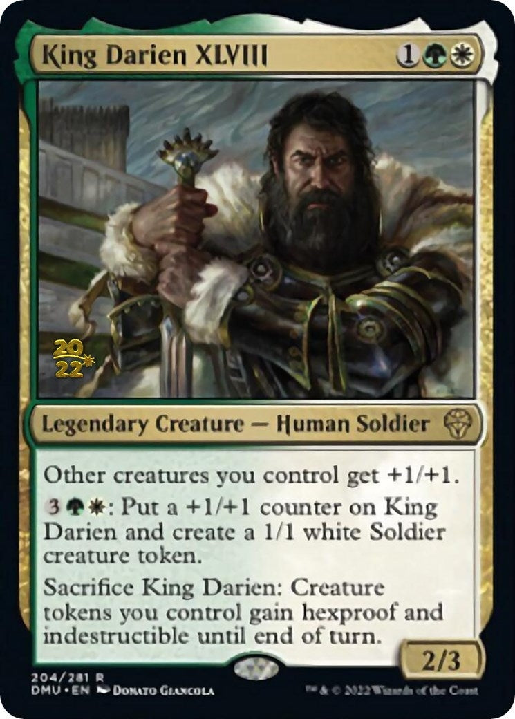 Image for King Darien XLVIII (Prerelease Cards) (204) - Magic: The Gathering