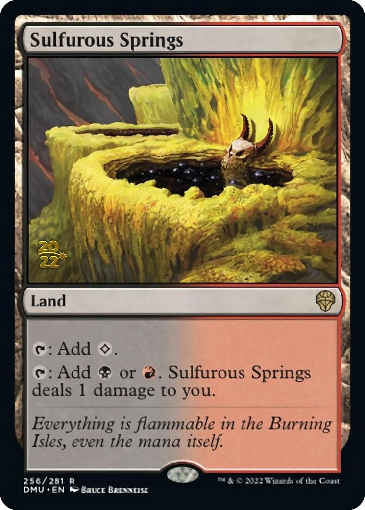 Image for Sulfurous Springs (Prerelease Cards) (256) - Magic: The Gathering