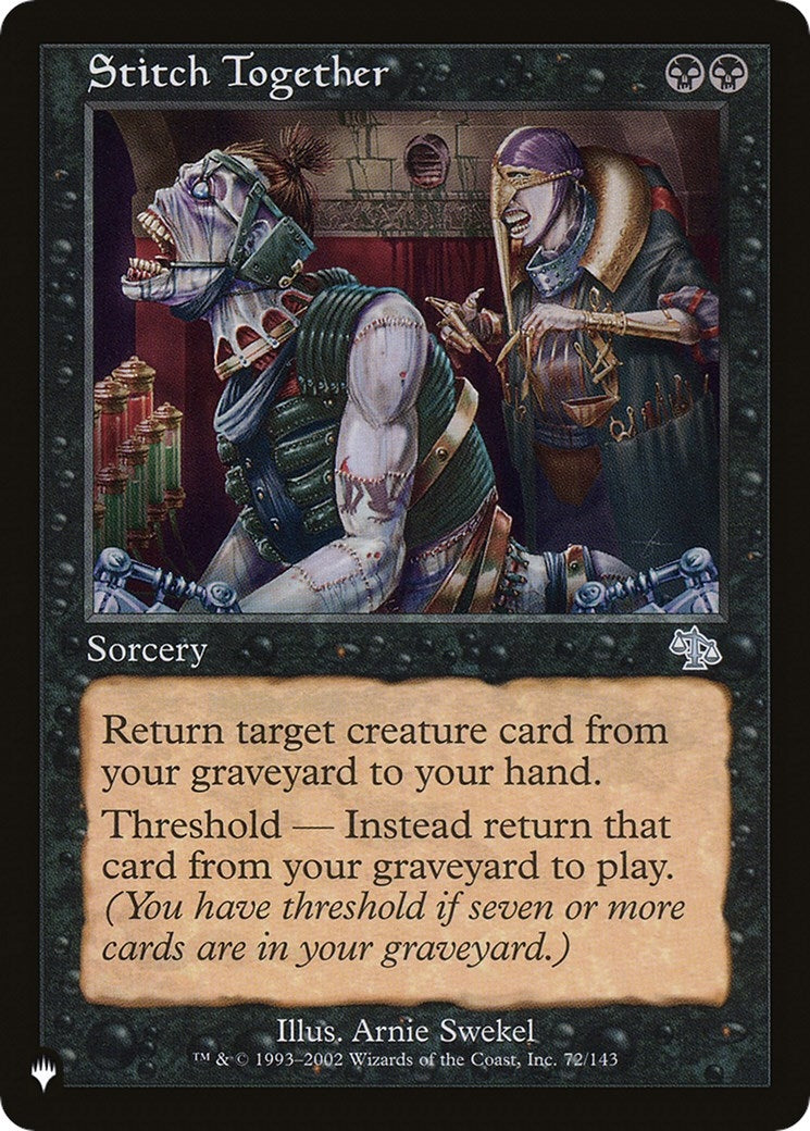 Image for Stitch Together (The List Reprints) (72/143) - Magic: The Gathering