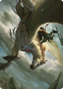 Image for Cleaving Skyrider Art Card (Art Series: Dominaria United) (5) - Magic: The Gathering