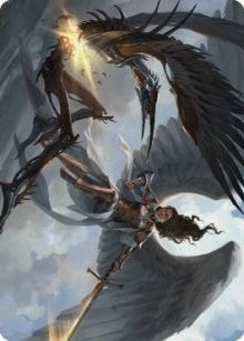 Image for Destroy Evil Art Card (Art Series: Dominaria United) (7) - Magic: The Gathering