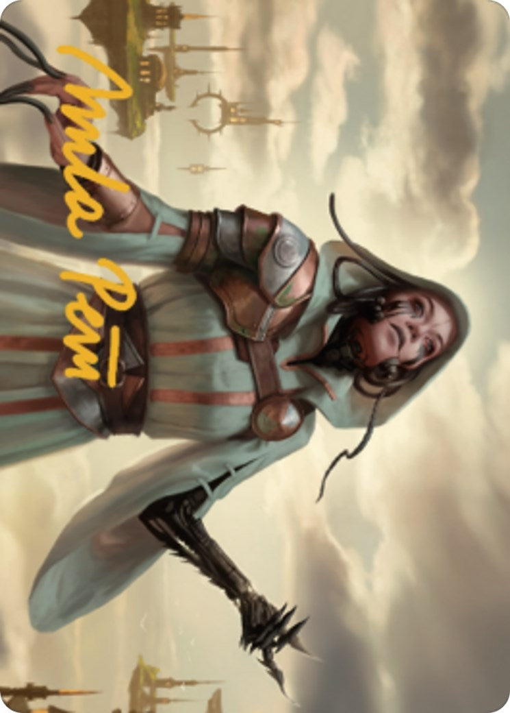 Image for Phyrexian Missionary Art Card (Gold-Stamped Signature) (Art Series: Dominaria United) (11) - Magic: The Gathering