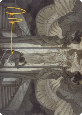 Image for Prayer of Binding Art Card (Gold-Stamped Signature) (Art Series: Dominaria United) (12) - Magic: The Gathering