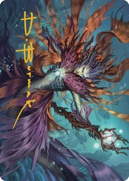 Image for Vodalian Hexcatcher Art Card (Gold-Stamped Signature) (Art Series: Dominaria United) (20) - Magic: The Gathering
