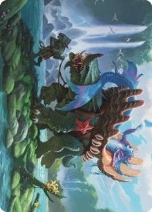 Image for Vodalian Mindsinger Art Card (Art Series: Dominaria United) (21) - Magic: The Gathering