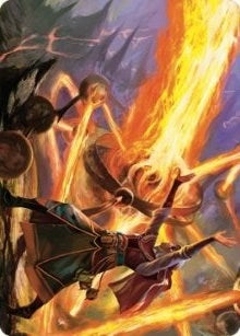 Image for Ghitu Amplifier Art Card (Art Series: Dominaria United) (32) - Magic: The Gathering