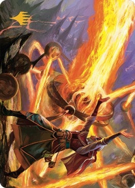 Image for Ghitu Amplifier Art Card (Gold-Stamped Signature) (Art Series: Dominaria United) (32) - Magic: The Gathering