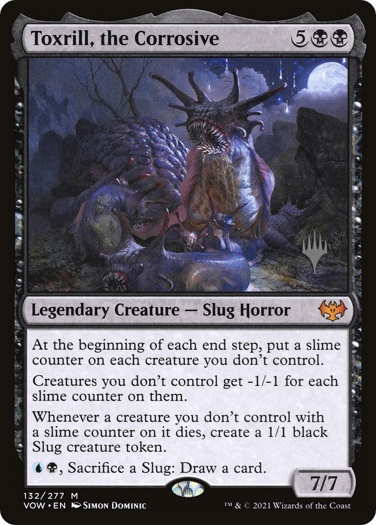 Image for Toxrill, the Corrosive (Promo Pack: Dominaria United) (132) - Magic: The Gathering