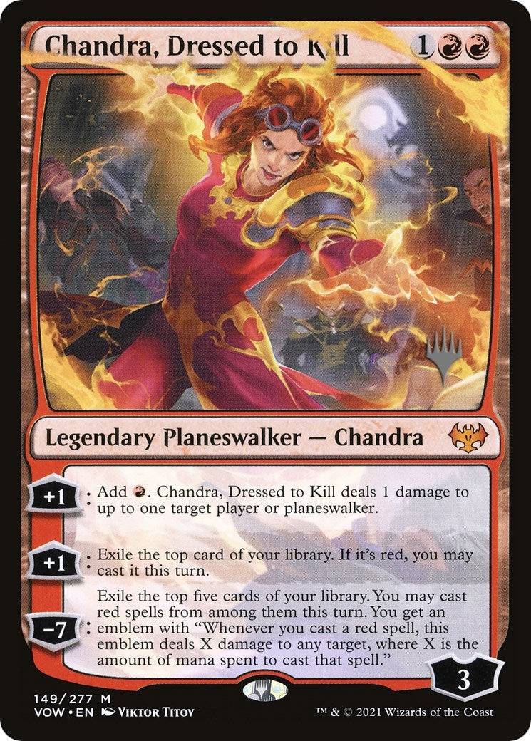Image for Chandra, Dressed to Kill (Promo Pack: Dominaria United) (149) - Magic: The Gathering