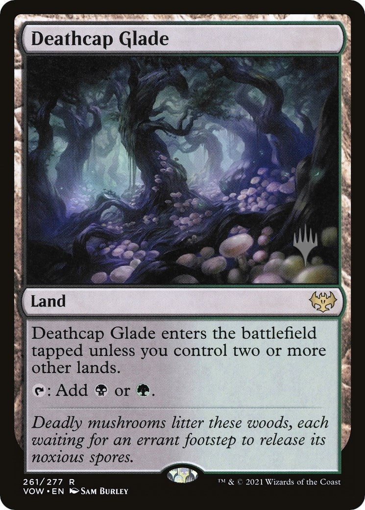 Image for Deathcap Glade (Promo Pack: Dominaria United) (261) - Magic: The Gathering