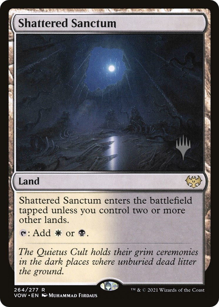 Image for Shattered Sanctum (Promo Pack: Dominaria United) (264) - Magic: The Gathering