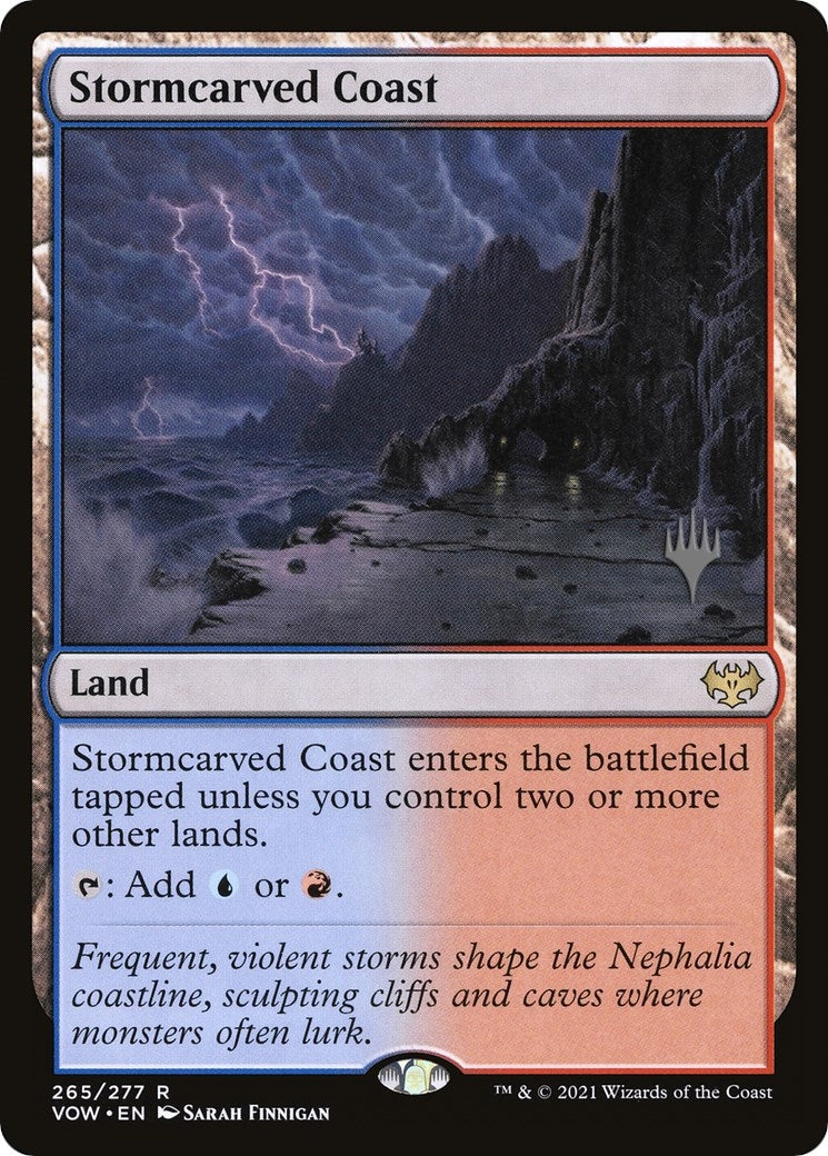 Image for Stormcarved Coast (Promo Pack: Dominaria United) (265) - Magic: The Gathering