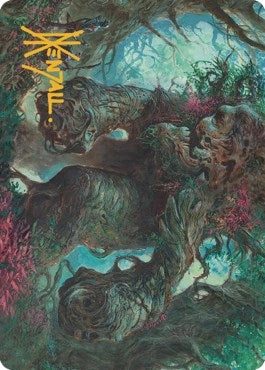 Image for Magnigoth Sentry Art Card (Gold-Stamped Signature) (Art Series: Dominaria United) (40) - Magic: The Gathering