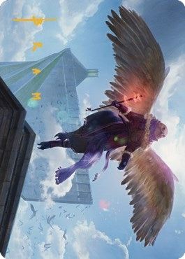 Image for Balmor, Battlemage Captain Art Card (44/81) (Gold-Stamped Signature) (Art Series: Dominaria United) (44) - Magic: The Gathering