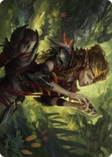 Image for Meria, Scholar of Antiquity Art Card (Art Series: Dominaria United) (50) - Magic: The Gathering