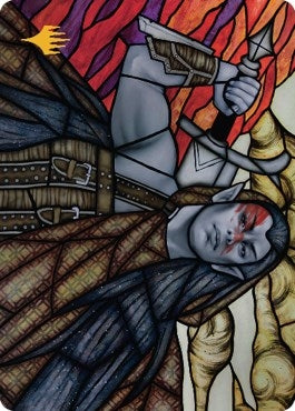 Image for Radha, Coalition Warlord Art Card (Gold-Stamped Signature) (Art Series: Dominaria United) (75) - Magic: The Gathering