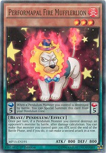 Performapal Fire Mufflerlion - 2015 Mega-Tin Mega Pack (Common) [MP15-191]