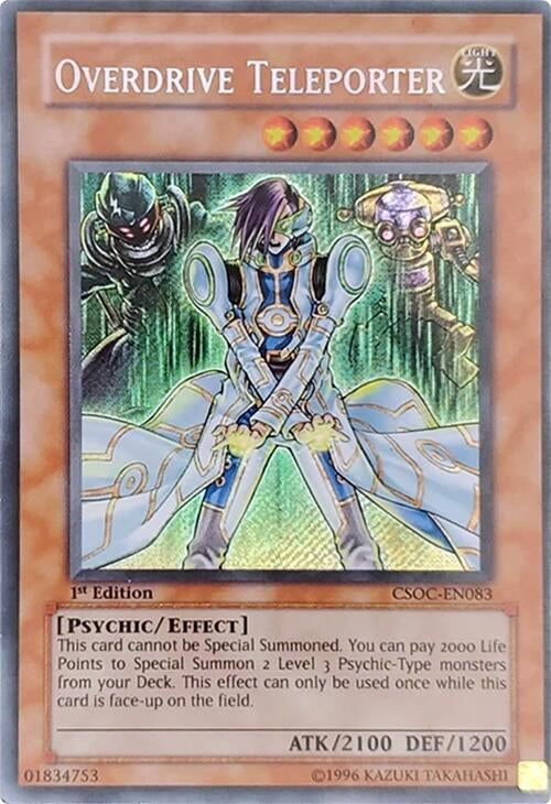 Image for Overdrive Teleporter (Crossroads of Chaos) (CSOC-EN083) - YuGiOh