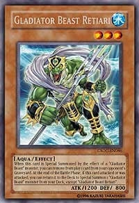 Image for Gladiator Beast Retiari (Crossroads of Chaos) (CSOC-EN086) - YuGiOh