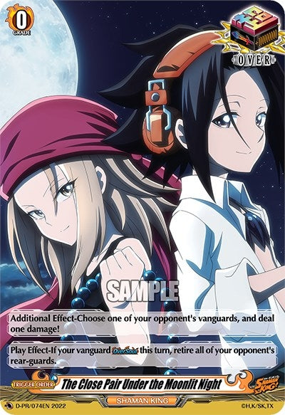 Image for The Close Pair Under the Moonlit Night (D Promo Cards) (D-PR/074EN) - Cardfight Vanguard