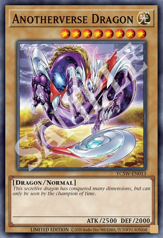 Image for Anotherverse Dragon (UR) (Yu-Gi-Oh! Championship Series Prize Cards) (YCSW-EN013) - YuGiOh