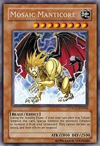 Image for Mosaic Manticore (Crossroads of Chaos) (CSOC-EN094) - YuGiOh