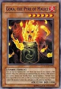 Image for Goka, the Pyre of Malice (Crossroads of Chaos) (CSOC-EN095) - YuGiOh