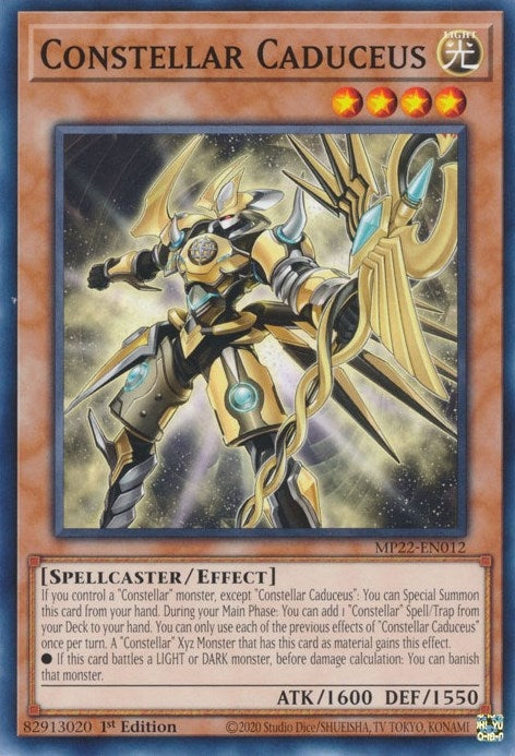 Image for Constellar Caduceus (2022 Tin of the Pharaoh's Gods) (MP22-EN012) - YuGiOh