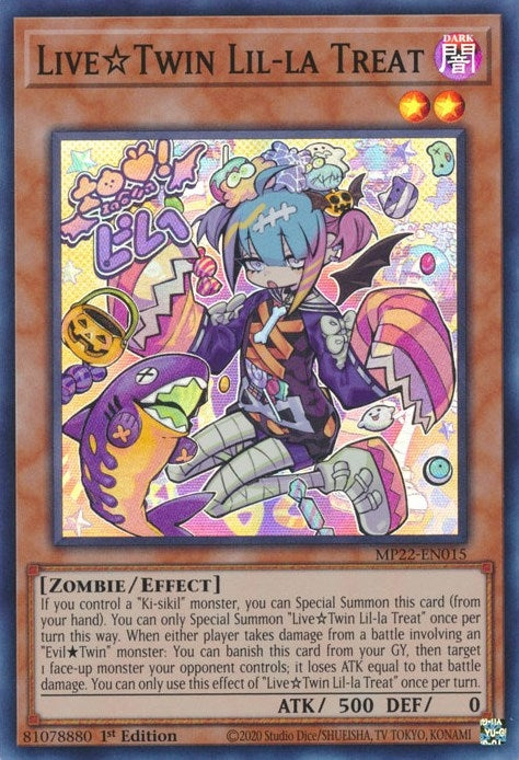 Image for Live Twin Lil-la Treat (2022 Tin of the Pharaoh's Gods) (MP22-EN015) - YuGiOh