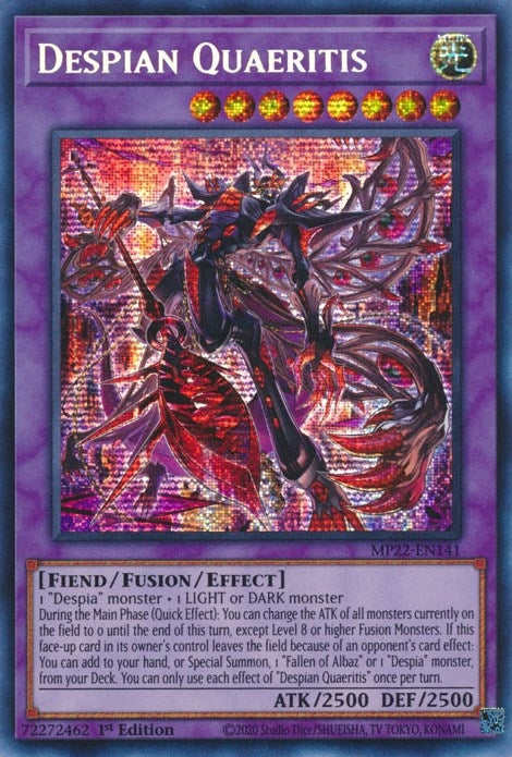 Image for Despian Quaeritis (2022 Tin of the Pharaoh's Gods) (MP22-EN141) - YuGiOh
