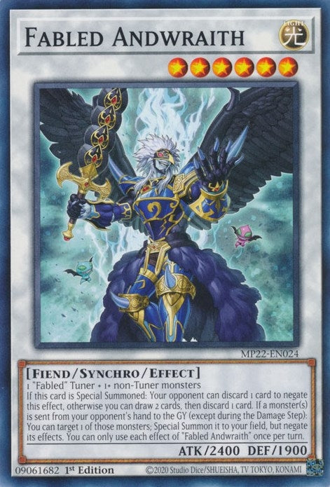 Image for Fabled Andwraith (2022 Tin of the Pharaoh's Gods) (MP22-EN024) - YuGiOh