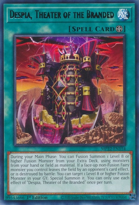 Image for Despia, Theater of the Branded (2022 Tin of the Pharaoh's Gods) (MP22-EN154) - YuGiOh
