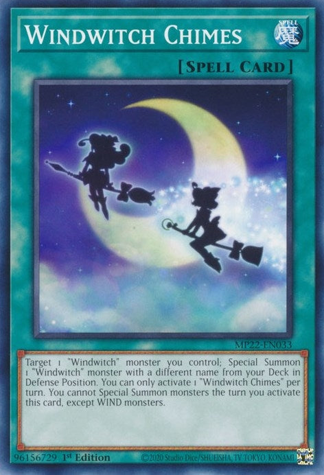 Image for Windwitch Chimes (2022 Tin of the Pharaoh's Gods) (MP22-EN033) - YuGiOh