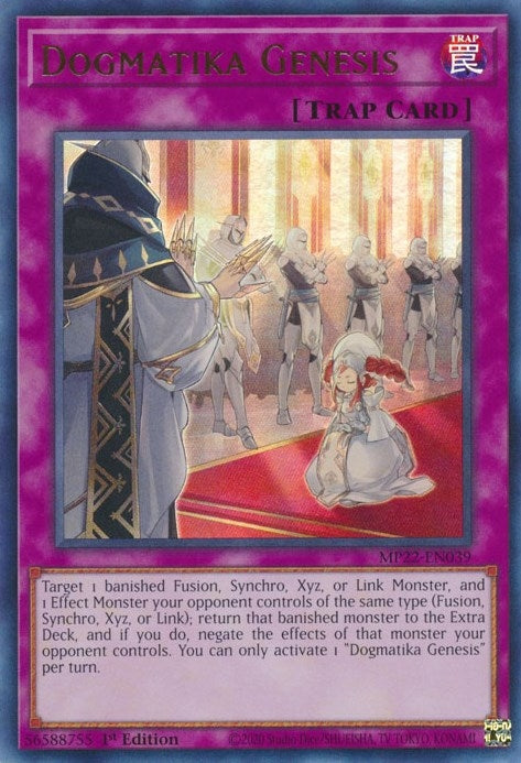 Image for Dogmatika Genesis (2022 Tin of the Pharaoh's Gods) (MP22-EN039) - YuGiOh