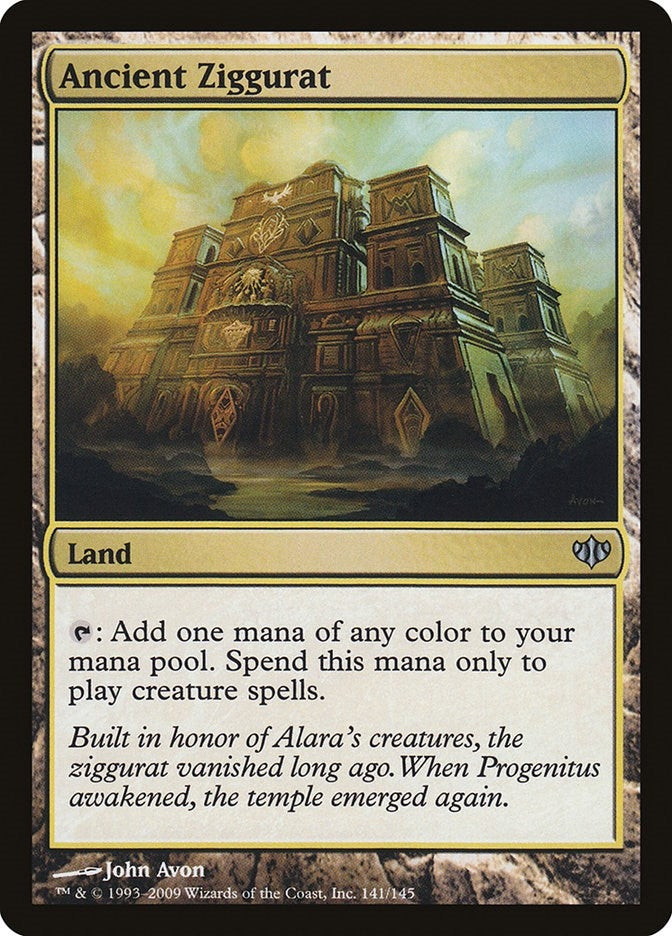 Image for Ancient Ziggurat (Conflux) (141) - Magic: The Gathering