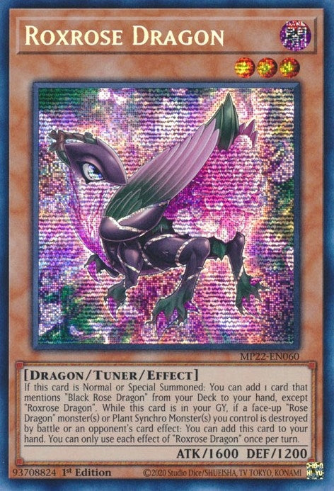 Image for Roxrose Dragon (2022 Tin of the Pharaoh's Gods) (MP22-EN060) - YuGiOh