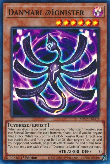 Image for Danmari @Ignister (2022 Tin of the Pharaoh's Gods) (MP22-EN062) - YuGiOh