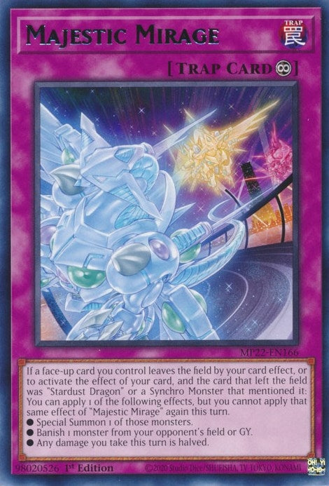 Image for Majestic Mirage (2022 Tin of the Pharaoh's Gods) (MP22-EN166) - YuGiOh