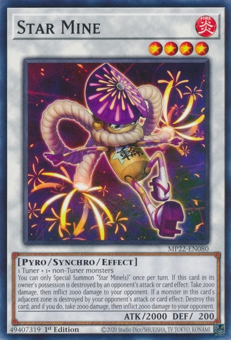 Image for Star Mine (2022 Tin of the Pharaoh's Gods) (MP22-EN080) - YuGiOh