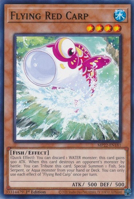 Image for Flying Red Carp (2022 Tin of the Pharaoh's Gods) (MP22-EN181) - YuGiOh