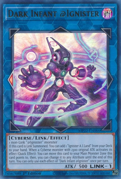 Image for Dark Infant @Ignister (2022 Tin of the Pharaoh's Gods) (MP22-EN086) - YuGiOh