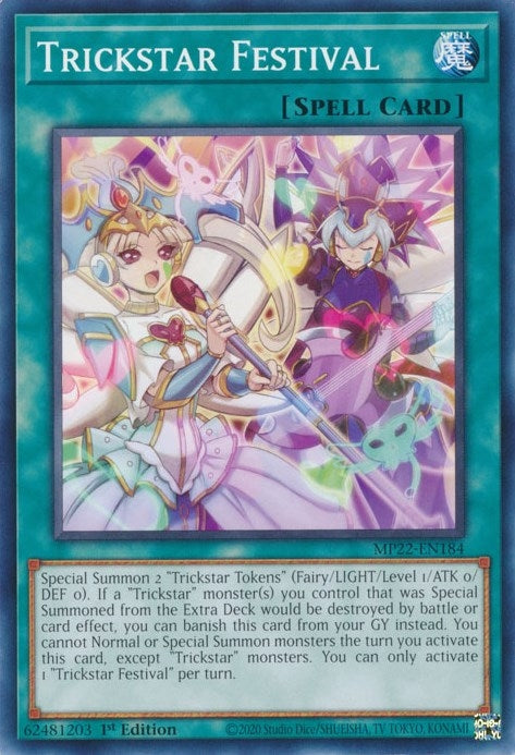 Image for Trickstar Festival (2022 Tin of the Pharaoh's Gods) (MP22-EN184) - YuGiOh