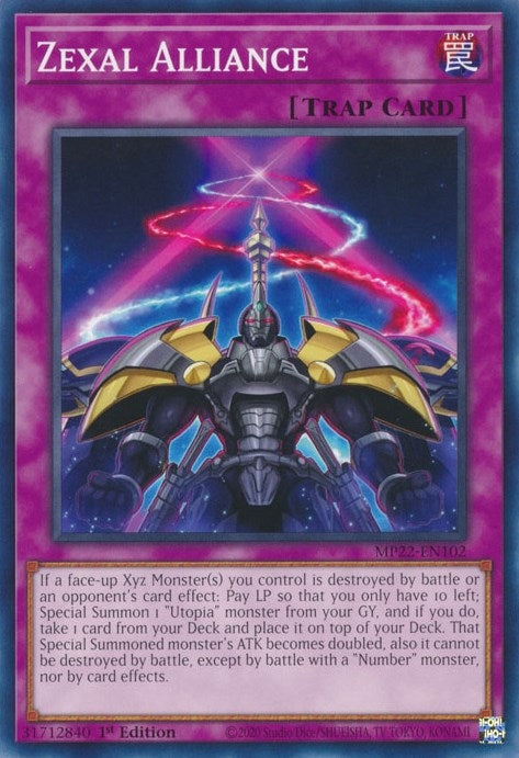 Image for Zexal Alliance (2022 Tin of the Pharaoh's Gods) (MP22-EN102) - YuGiOh