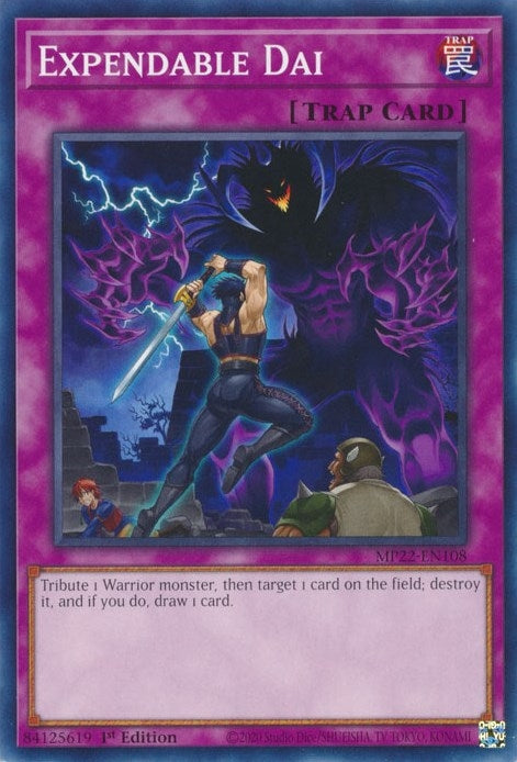 Image for Expendable Dai (2022 Tin of the Pharaoh's Gods) (MP22-EN108) - YuGiOh