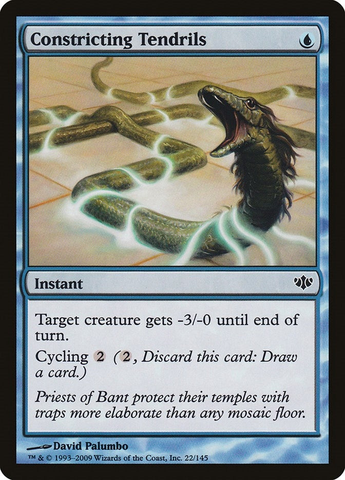 Image for Constricting Tendrils (Conflux) (22) - Magic: The Gathering