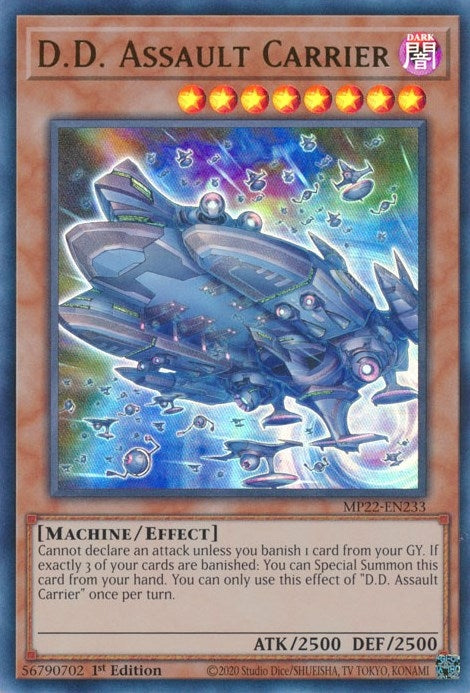 Image for D.D. Assault Carrier (2022 Tin of the Pharaoh's Gods) (MP22-EN233) - YuGiOh