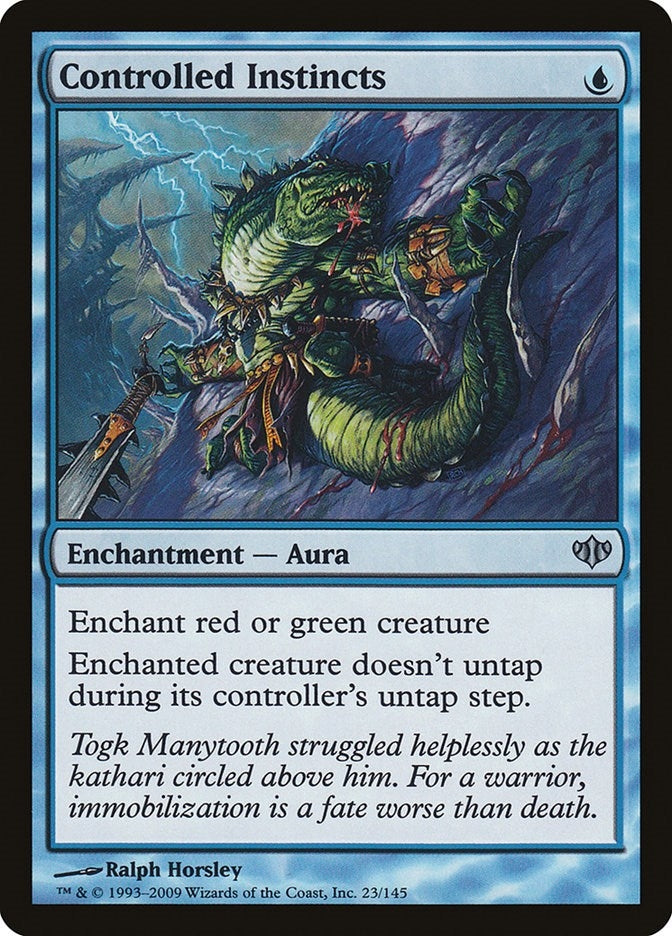 Image for Controlled Instincts (Conflux) (23) - Magic: The Gathering